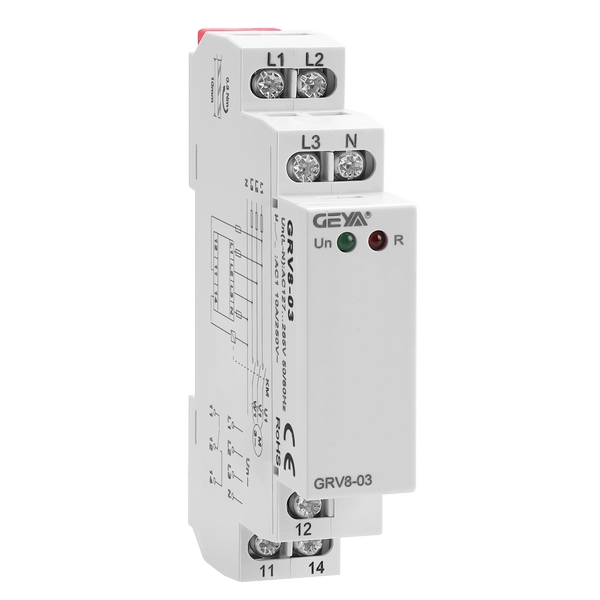 GRV8-03至08系列三相電壓監控繼電器